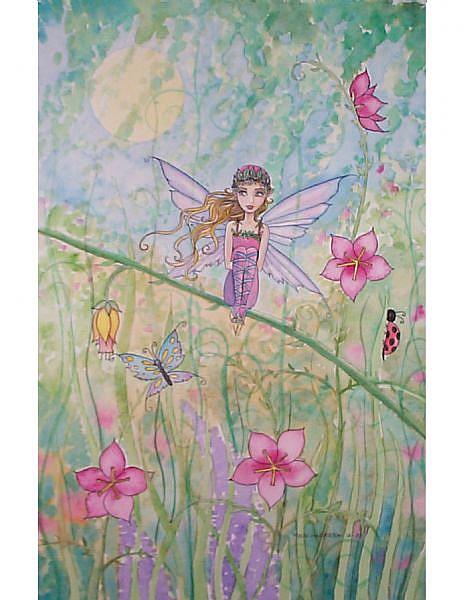 Art: One Fairy, One Butterfly, One Ladybug full by Artist Molly Harrison