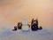 Art: Snowman & Snow Cats 2 by Artist Cynthia Schmidt