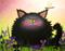 Art: Fat Cat & Dragonfly by Artist Cynthia Schmidt