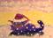 Art: Christmas Kitty by Artist Cynthia Schmidt