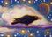 Art: Crow on a String #2 by Artist Cynthia Schmidt
