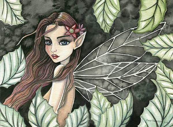 Art: Shy  by Artist Molly Harrison