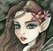 Art: Shy close up by Artist Molly Harrison