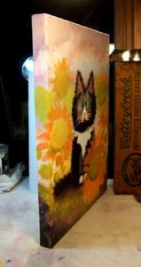 Detail Image for art Tuxedo Kitty Cat