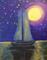 Art: Night Sailing by Artist Cynthia Schmidt