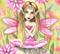 Art: ZINNIA CLOSE UP by Artist Molly Harrison