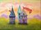 Art: Village by Artist Cynthia Schmidt