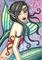 Art: aceo Yasmina by Artist Molly Harrison