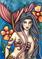 Art: aceo onyx by Artist Molly Harrison