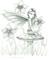Art: Pencil Fairy full by Artist Molly Harrison