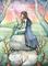 Art: Contemplating Guinivere by Artist Molly Harrison