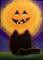 Art: Pumpkin Moon by Artist Cynthia Schmidt