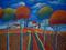 Art: Big Tree Farm Closeup by Artist Virginia Kilpatrick