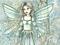 Art: Angel close up by Artist Molly Harrison