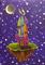 Art: Castle Island in Space by Artist Cynthia Schmidt