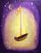 Art: Sailing Through The Stars by Artist Cynthia Schmidt