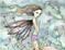 Art: Stormy Lily close up by Artist Molly Harrison
