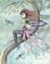 Art: Fairy in the Chill Breeze by Artist Molly Harrison