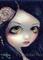 Art: Pale Green Eyes ACEO by Artist Jasmine Ann Becket-Griffith