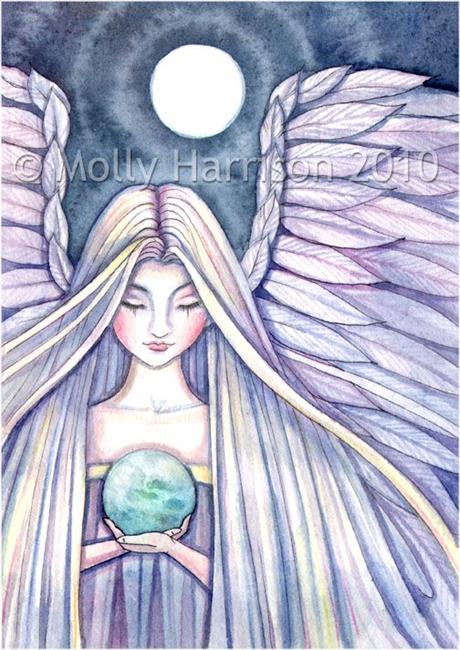 Art: Earth Angel by Artist Molly Harrison