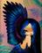 Art: Lovely Blue Bird by Artist Nico Niemi