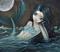 Art: moonlitrivercloseup by Artist Molly Harrison
