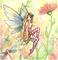 Art: summergardencloseup by Artist Molly Harrison