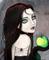 Art: thewidowextracloseup by Artist Molly Harrison