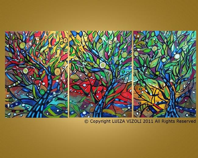 Art: LEMON TREES by Artist LUIZA VIZOLI