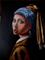 Art: girl with pearl 16x20 005 by Artist Marion Dutton