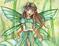 Art: Fairy of the Grasslands close up by Artist Molly Harrison