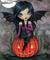 Art: pumpkinpixiecloseup by Artist Molly Harrison