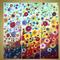 Art: custom painting fantasy flowers1 by Artist LUIZA VIZOLI