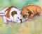 Art: Cbulldogs by Artist Deborah Sprague