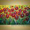Art: RED Poppies  by Artist LUIZA VIZOLI