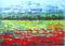 Art: A field of flowers (s) by Artist Luba Lubin