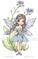 Art: forgetmenotfairycloseup by Artist Molly Harrison