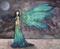 Art: aquamarineevecloseup by Artist Molly Harrison