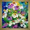 Art: Flowers Field   by Artist LUIZA VIZOLI
