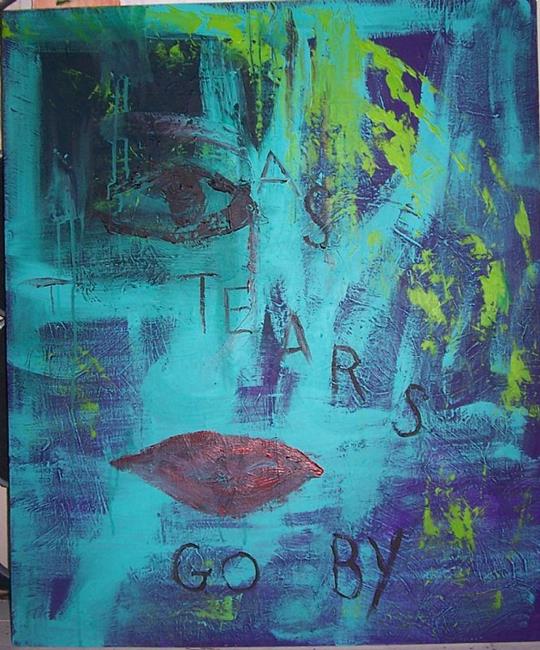 Art: As Tears Go By tribute by Artist Nancy Denommee   