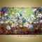 Art: DAISIES and FORGET ME NOT   by Artist LUIZA VIZOLI