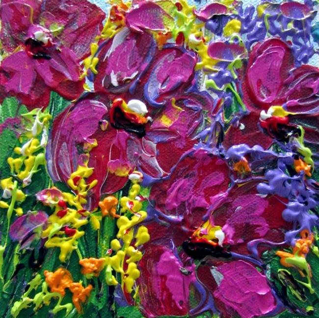 Art: SUMMERISH FLOWERS by Artist LUIZA VIZOLI