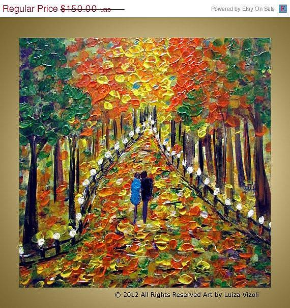 Art: FALL PASTEL by Artist LUIZA VIZOLI