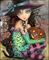 Art: halloweenhillcloseup by Artist Molly Harrison