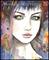 Art: facewithinpaintcloseup by Artist Molly Harrison