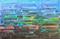 Art: Blue-Purple Abstraction 128 (a) by Artist Luba Lubin