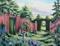 Art: Sundial Garden by Artist Justin Lowe
