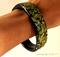 Art: Green Eggshell Mosaic Bracelet by Artist So Jeo LeBlond