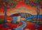 Art: Trees of Home Closeup by Artist Virginia Kilpatrick