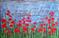 Art: Red Poppies 155 by Artist Luba Lubin